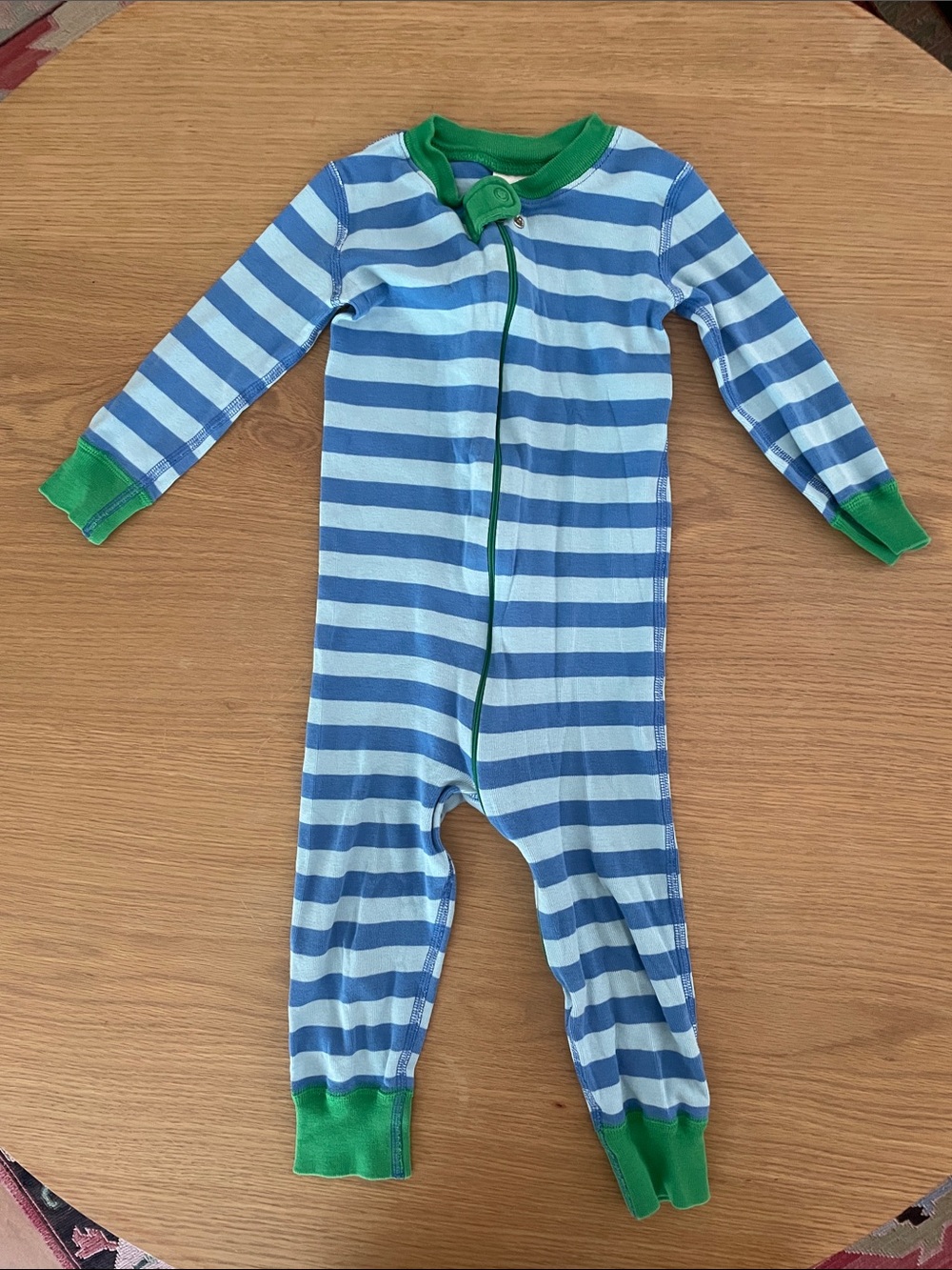 Hanna Andersson zipper pajamas - size 18-24 months